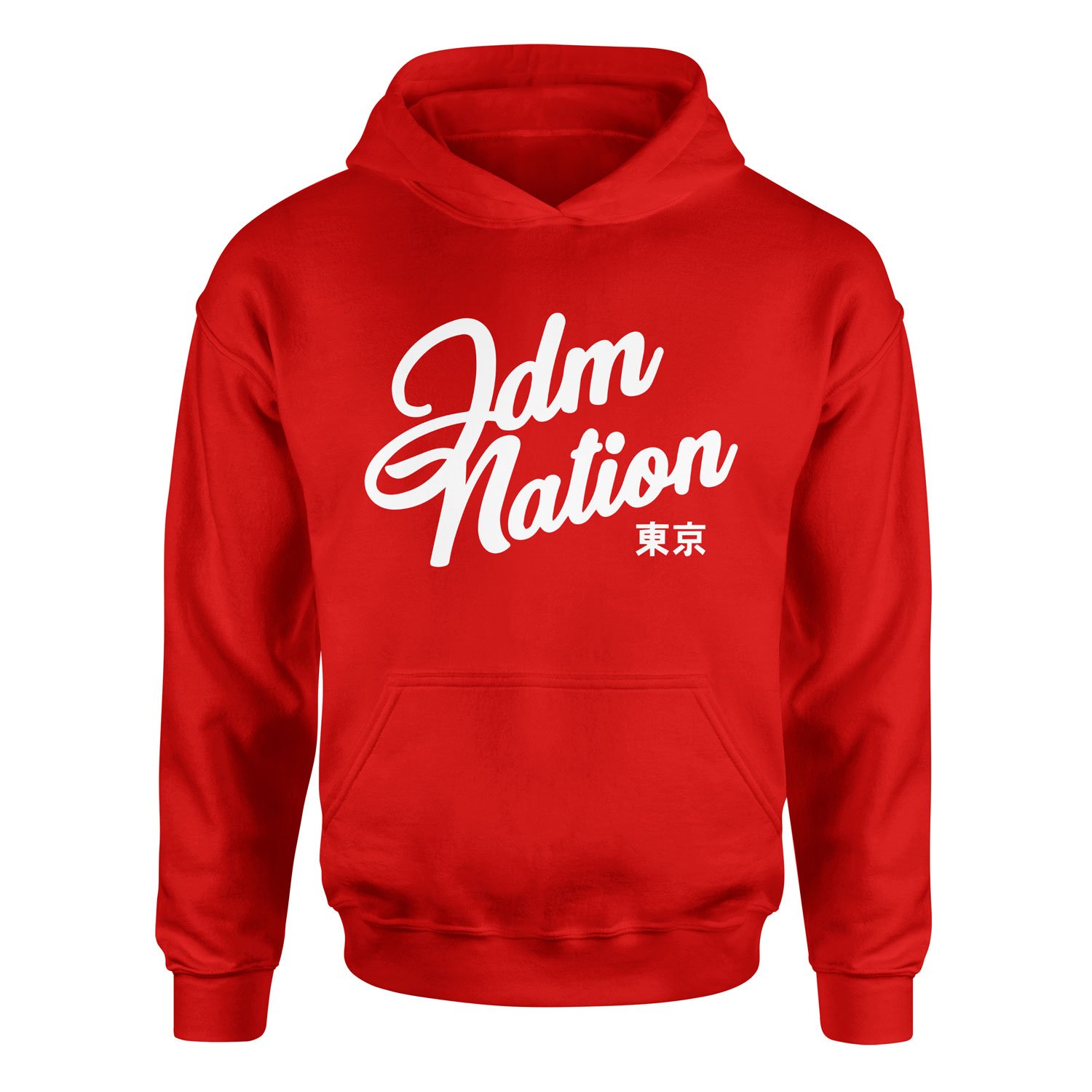 JDM Nation Hoodie S - Kırmızı