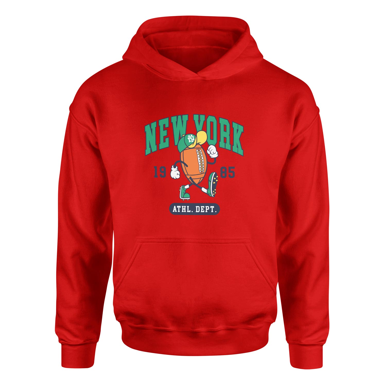 New York 1985 Hoodie XL - Kırmızı