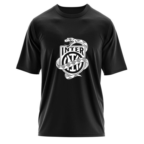 Inter Milan Oversize Tişört S - Siyah