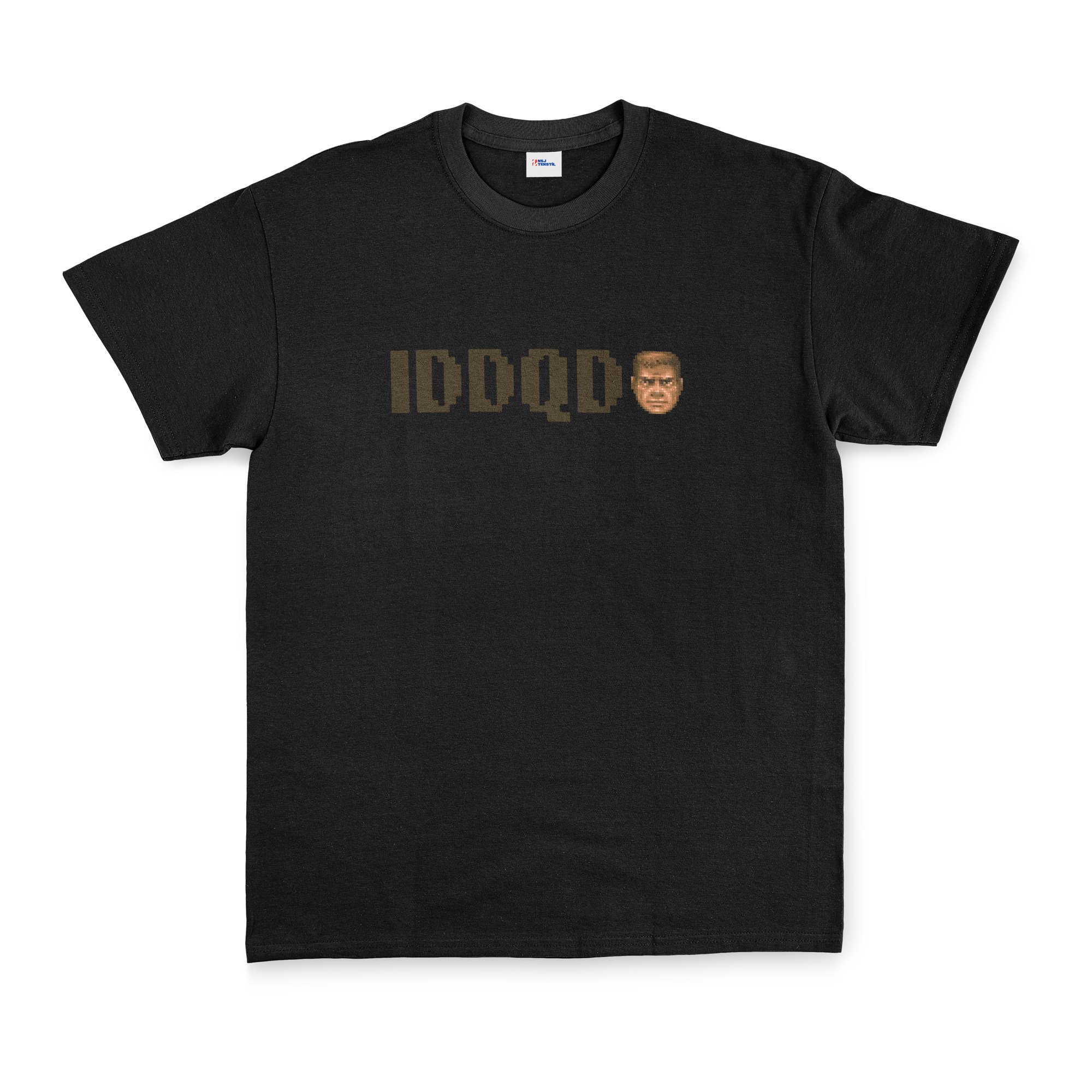 IDDQD | DOOM Tişört L - Siyah