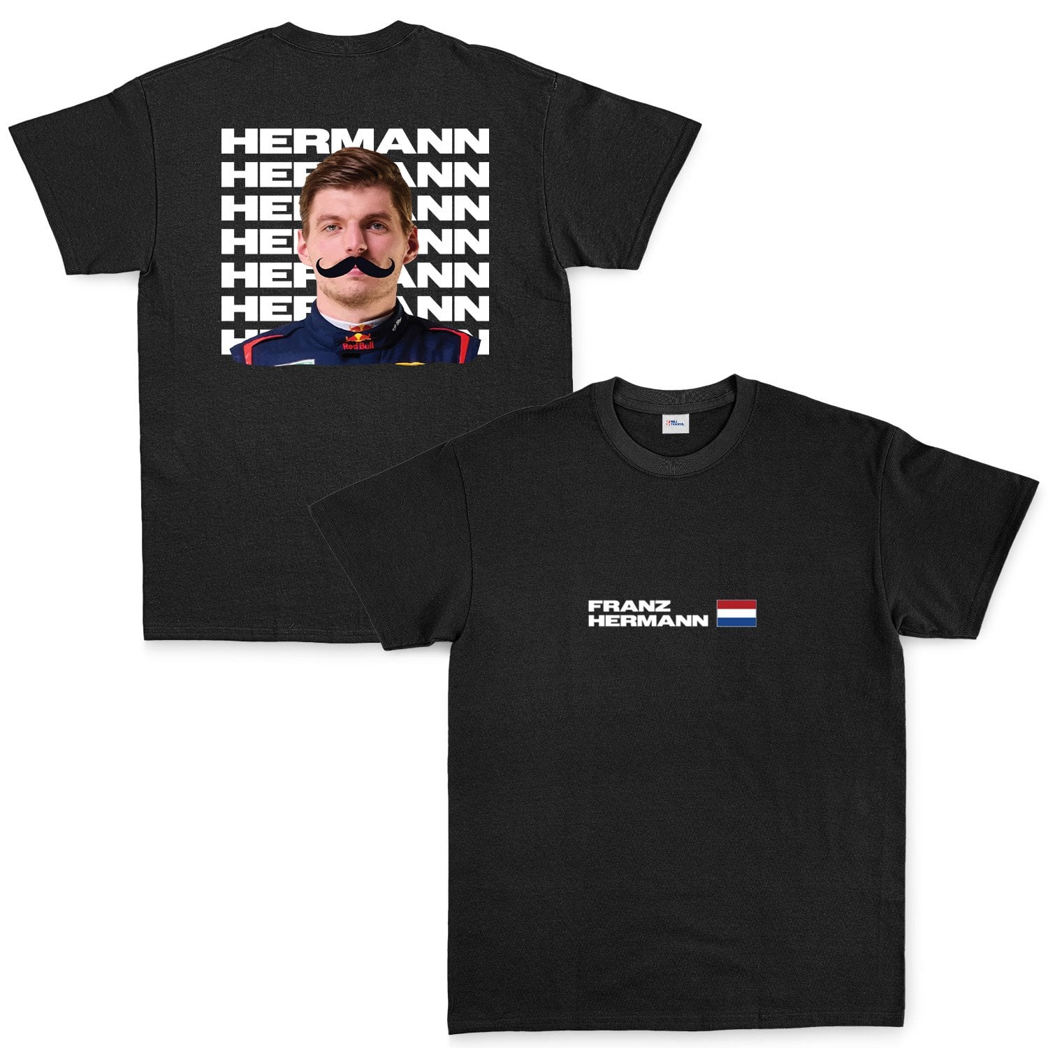 Franz Hermann Red Bull Driver Tişört XXL - Siyah