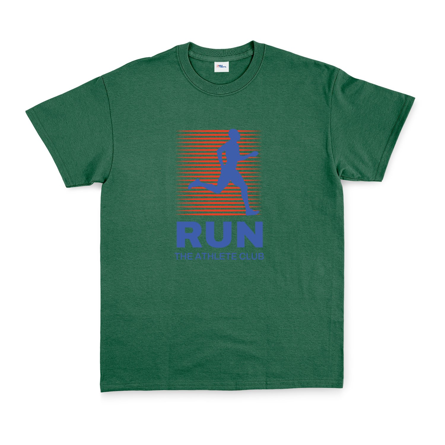 Run, The Athlete Club Tişört XL - Nefti Yeşili