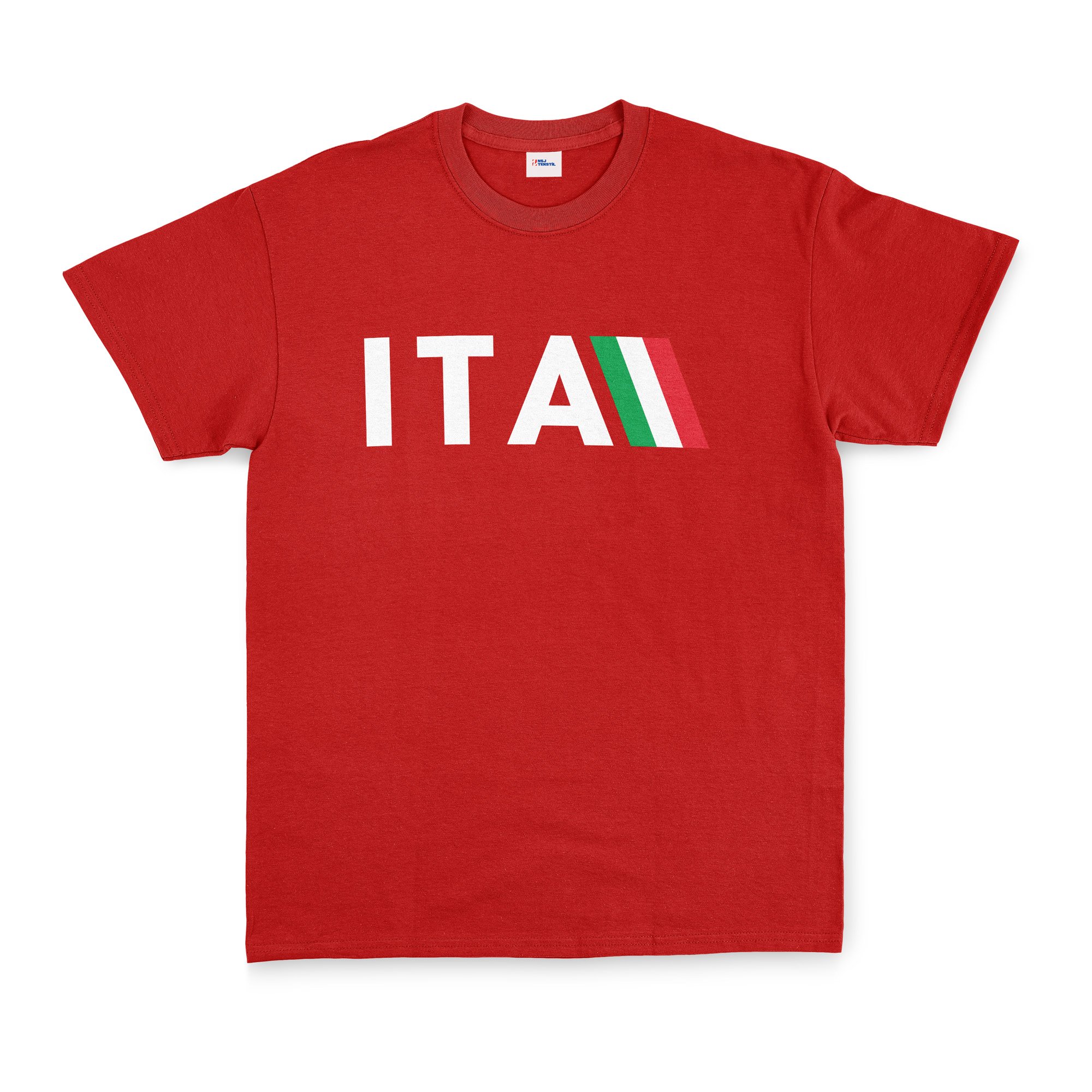 Forza ITA Scudetto Tişört XL - Kırmızı