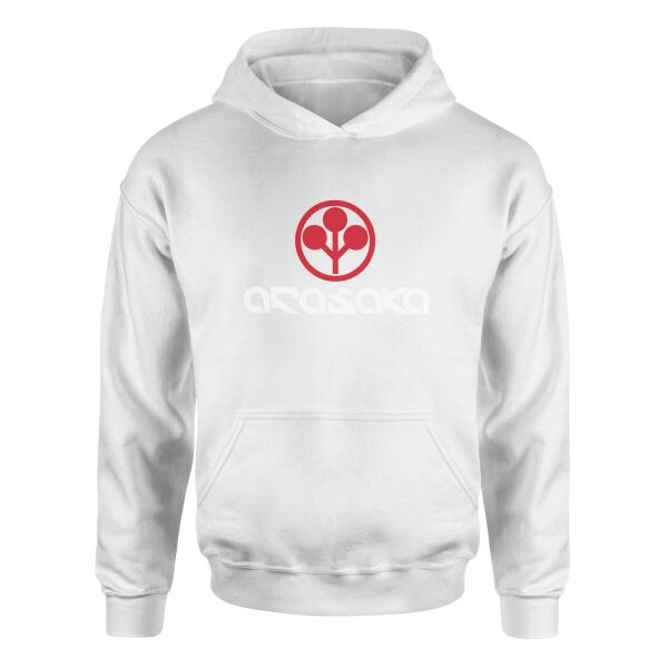 Arasaka | Cyberpunk Hoodie S - Beyaz