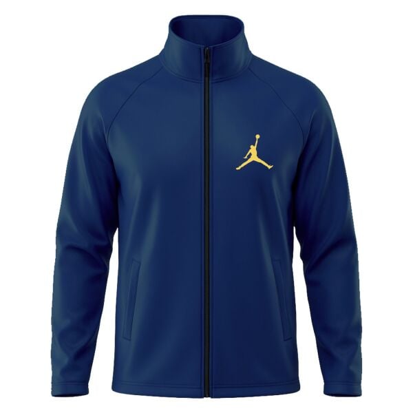 Air Jordan Gold Stroked Soft Shell Ceket L - İndigo Mavisi | OUTLET