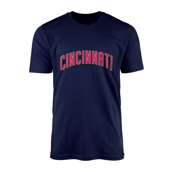 Cincinnati Tişört L - İndigo Mavisi