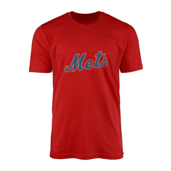 NY Mets Tişört XL - Kırmızı