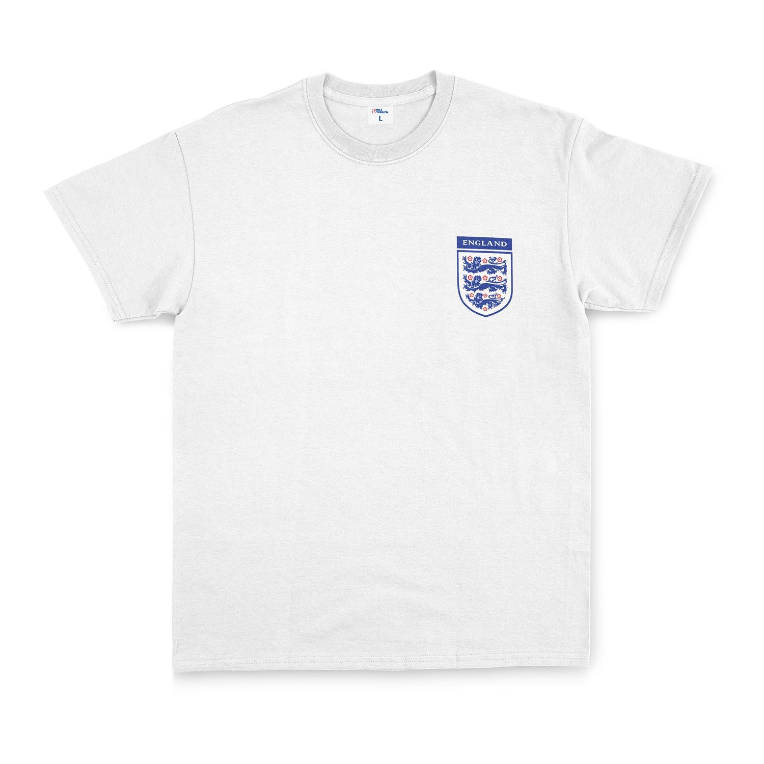 İngiltere Three Lions Tişört XL - Beyaz