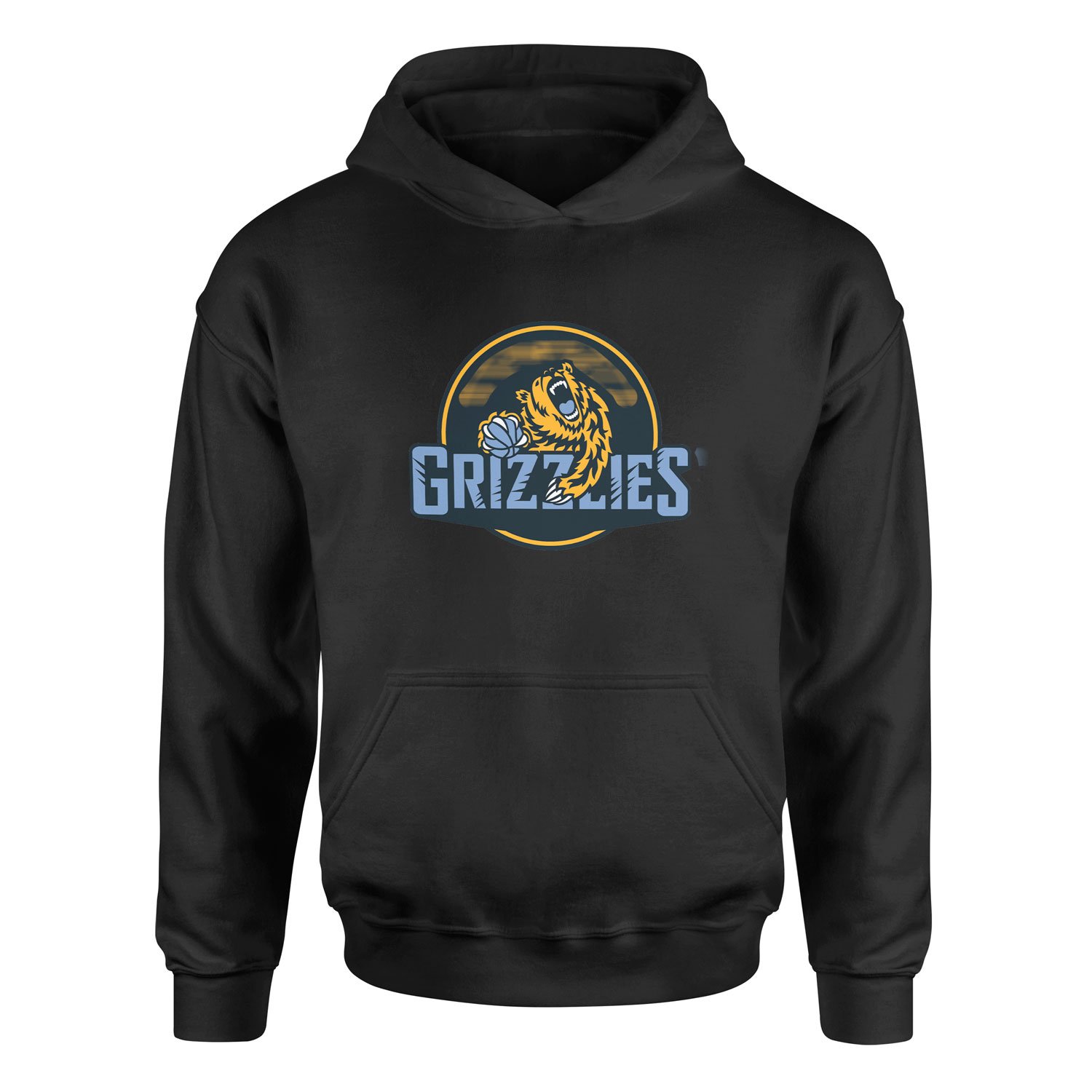 Grizzlies Hoodie XXL - Siyah