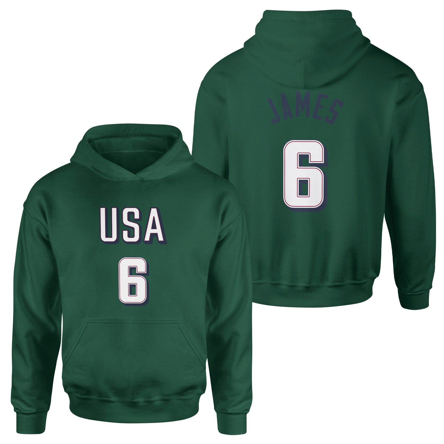 LeBron James Forma Hoodie XL - Nefti Yeşili
