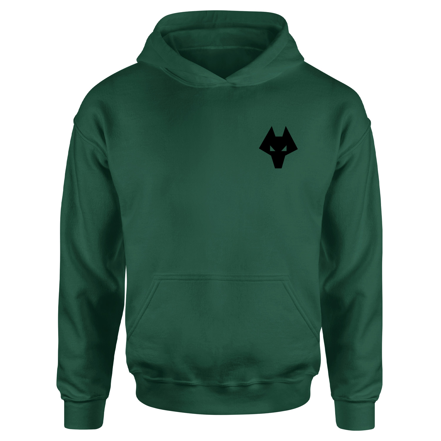 Wolverhampton Icon B Hoodie S - Nefti Yeşili