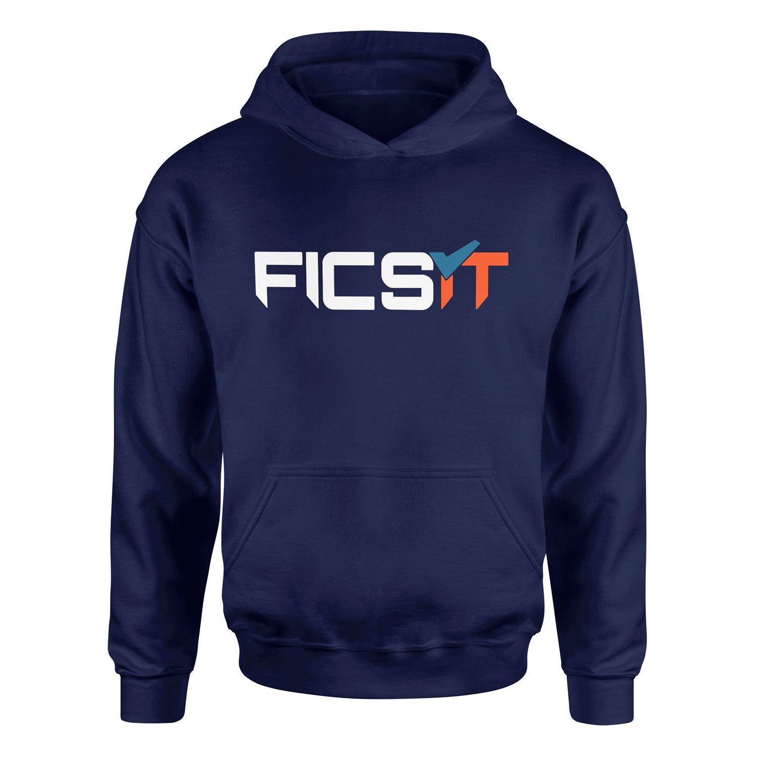 FICSIT Inc. | Satisfactory Hoodie S - Lacivert