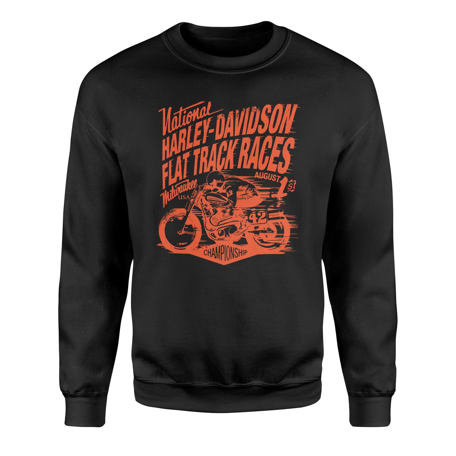 Harley-Davidson XIII Sweatshirt XL - Siyah
