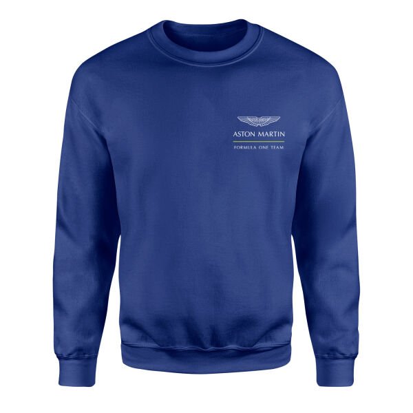 Aston Martin Racing Sweatshirt XL - İndigo Mavisi