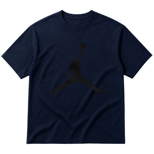Air Jordan BIG Oversize Tişört L - İndigo Mavisi