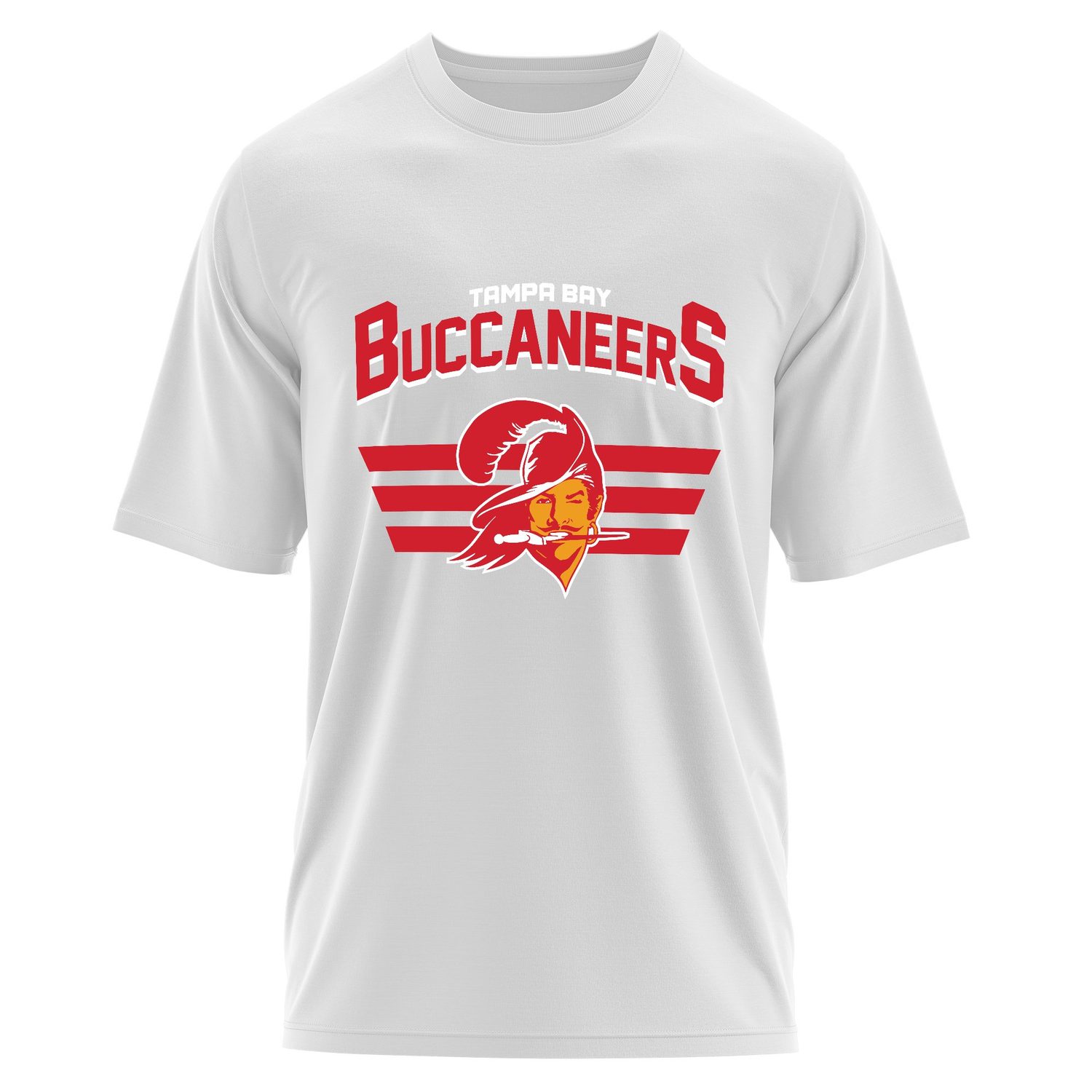 Tampa Bay Buccaneers Classics Oversize Tişört S - Beyaz
