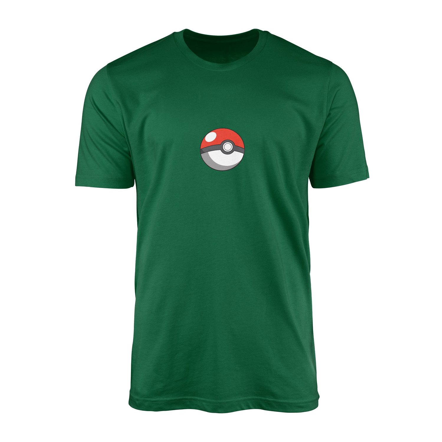 Pokeball Tişört XL - Nefti Yeşili