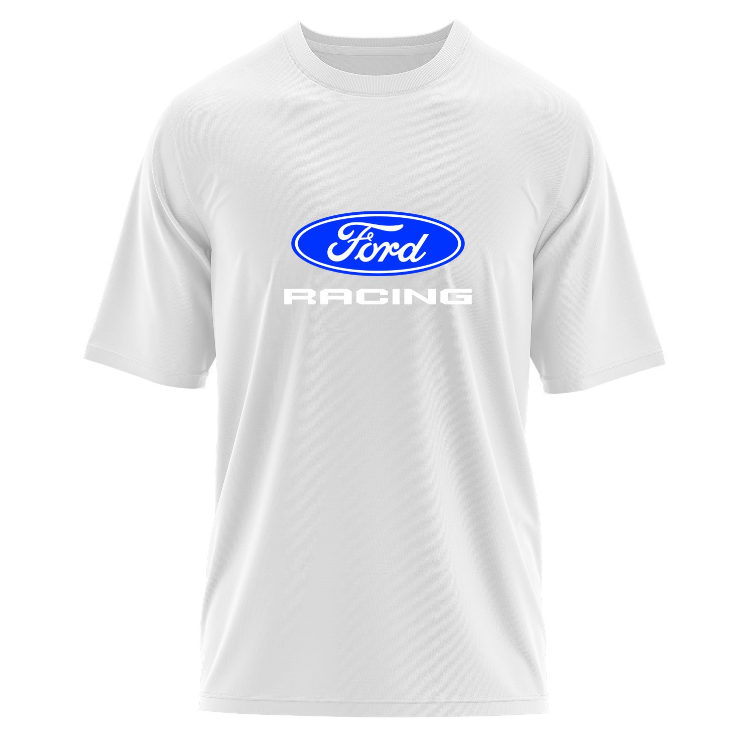 Ford Racing Oversize Tişört L - Beyaz