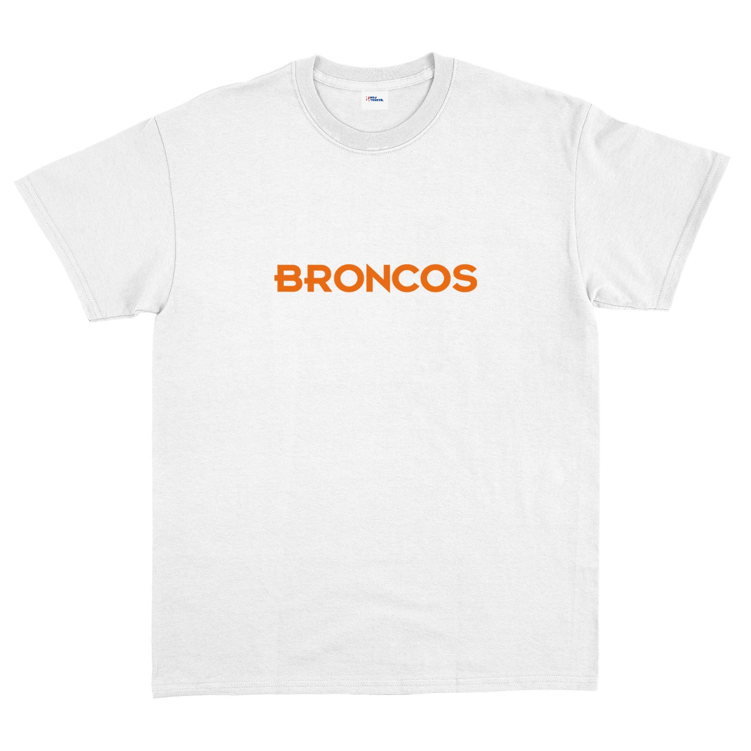 DEN BRONCOS Iconic Tişört L - Beyaz