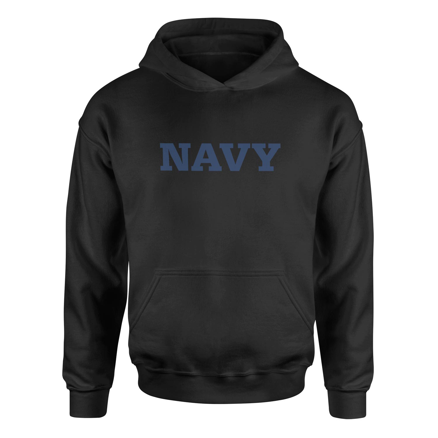 Navy Denizci Hoodie XXL - Siyah