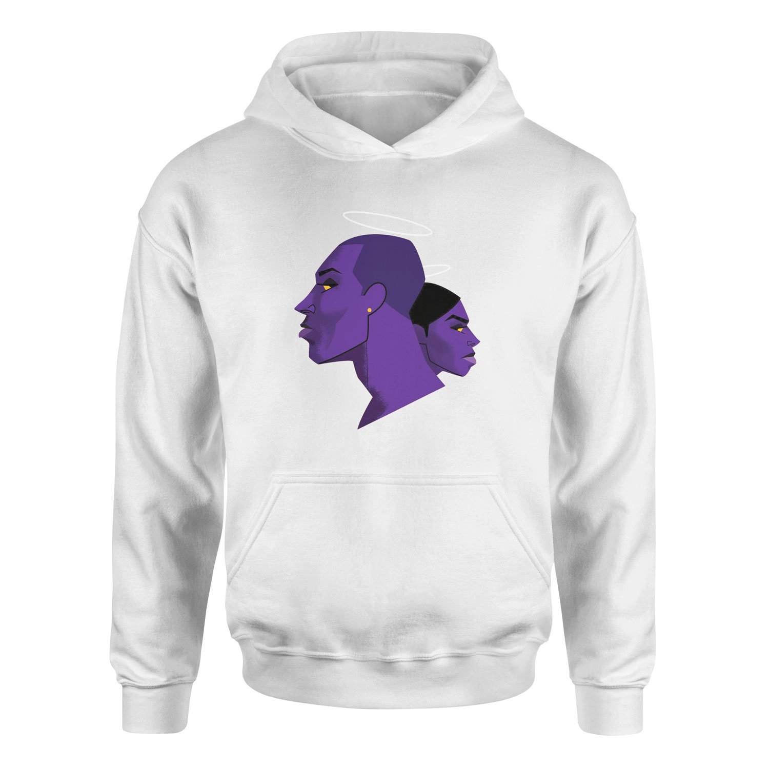 Kobe & Gigi Hoodie S - Beyaz