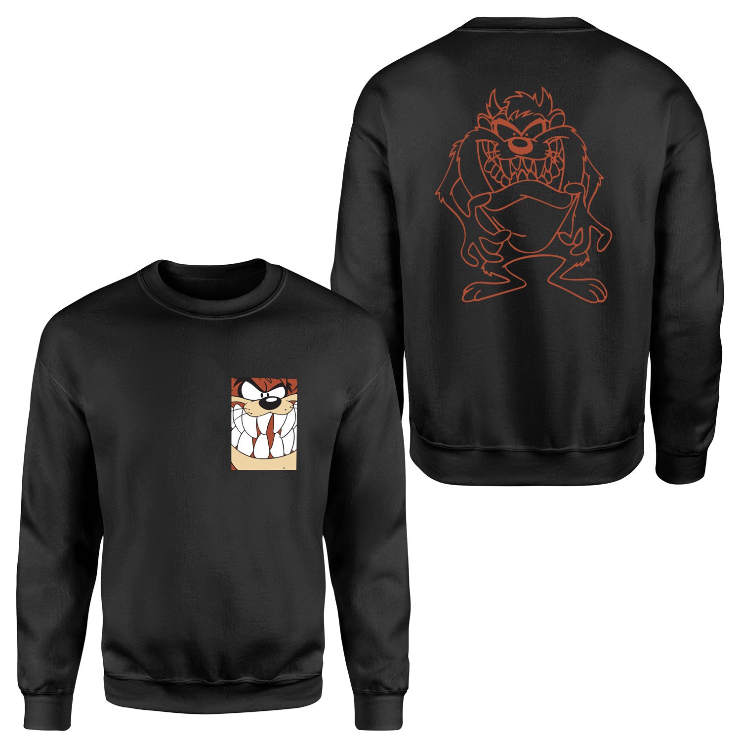 Tazmanya Canavarı Sweatshirt XXL - Siyah