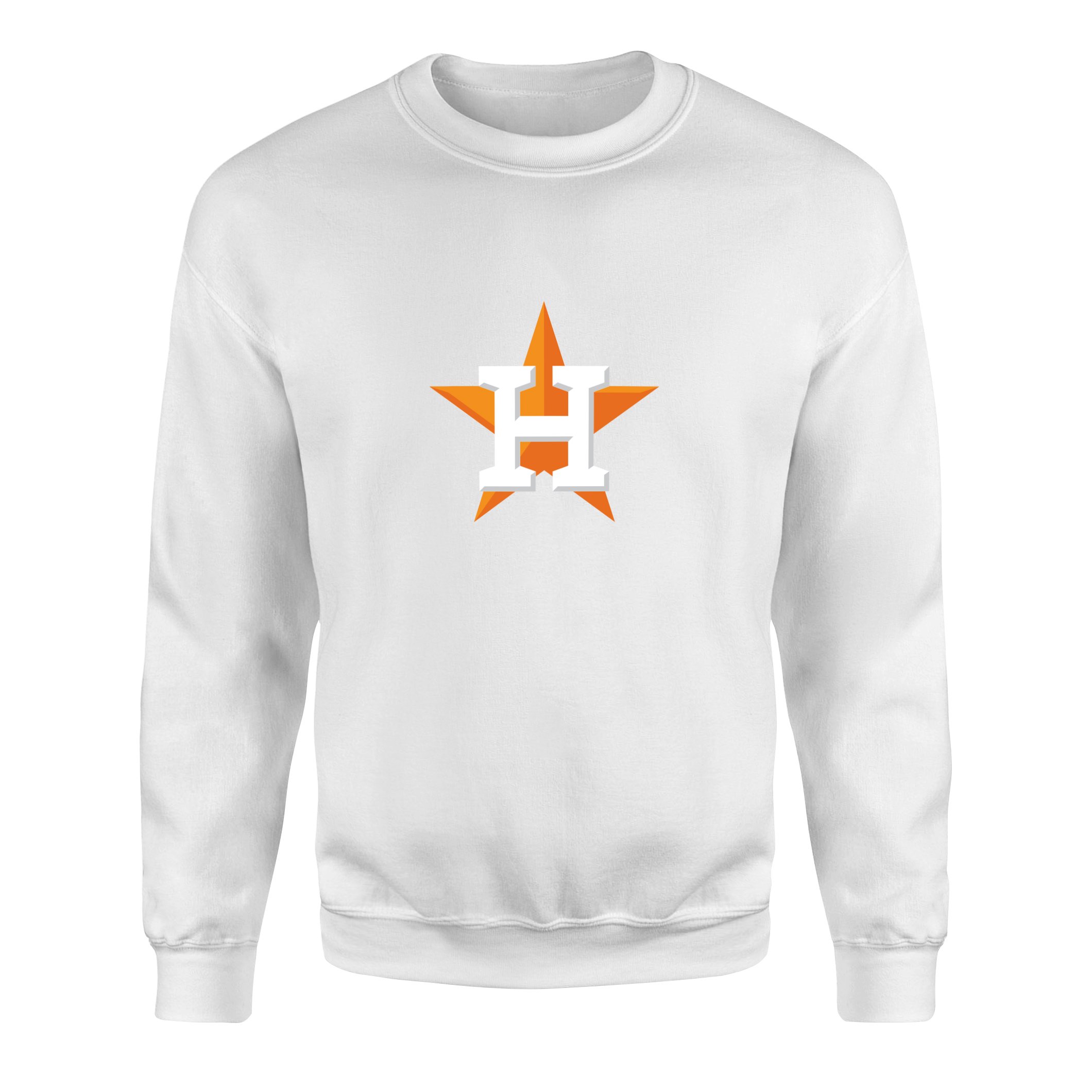 Houston Star Sweatshirt XL - Beyaz