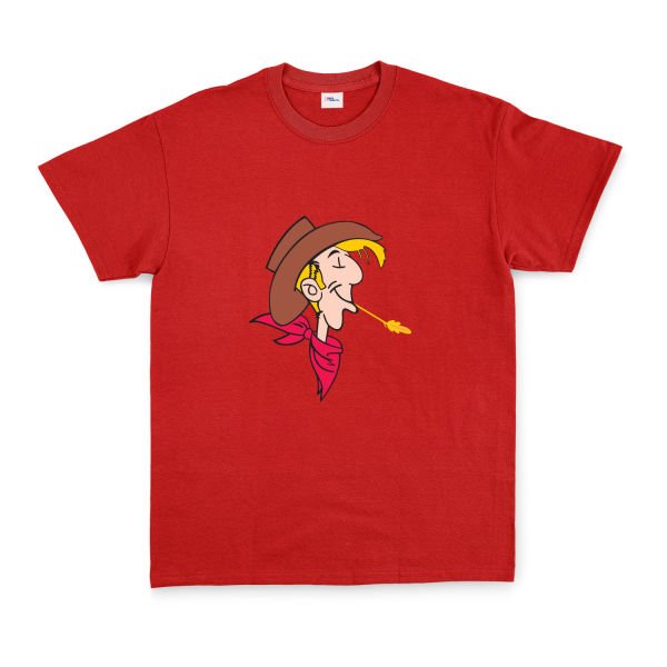 Lucky Luke Tişört XL - Kırmızı