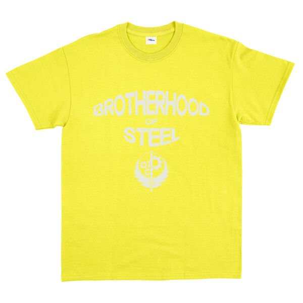 Brotherhood of Steel Tişört M - Sarı
