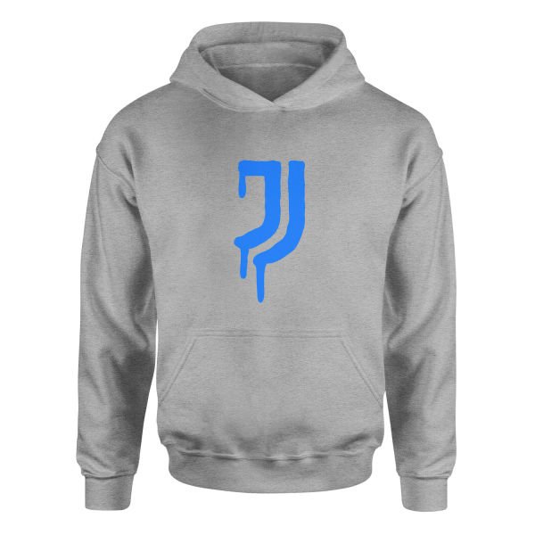 Juventus Acid Blue Hoodie XL - Gri
