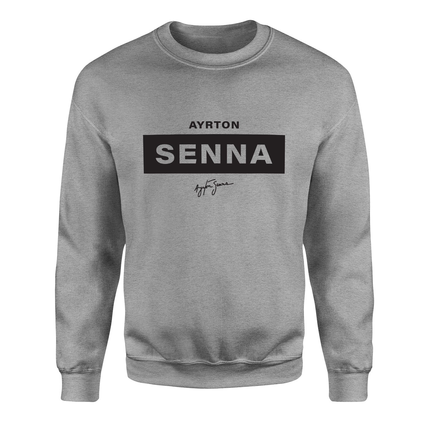 Ayrton Senna Sweatshirt S - Gri