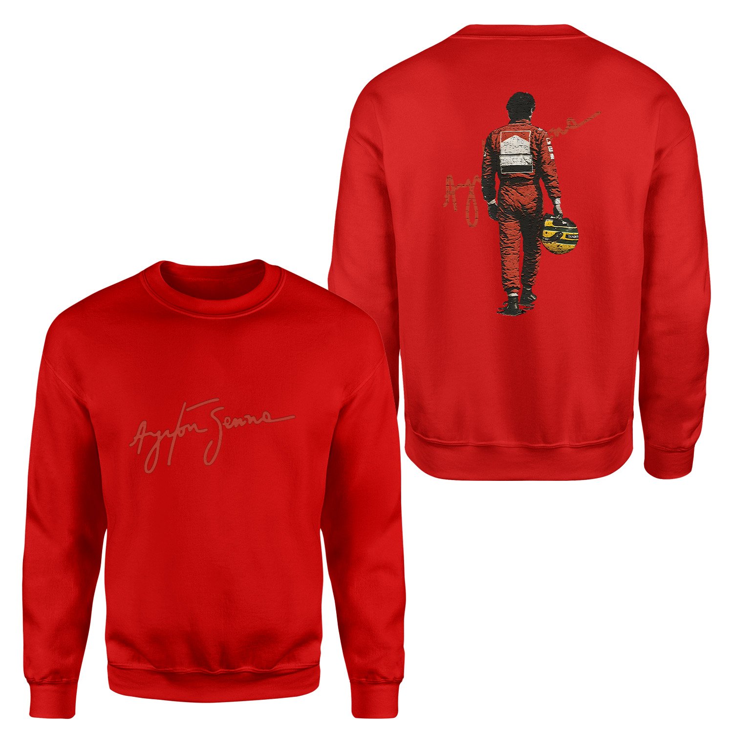 Senna Legend Sweatshirt M - Kırmızı