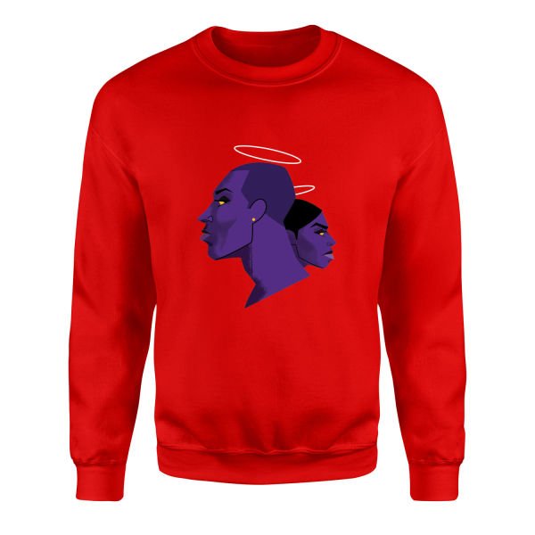 Kobe & Gigi Sweatshirt L - Kırmızı
