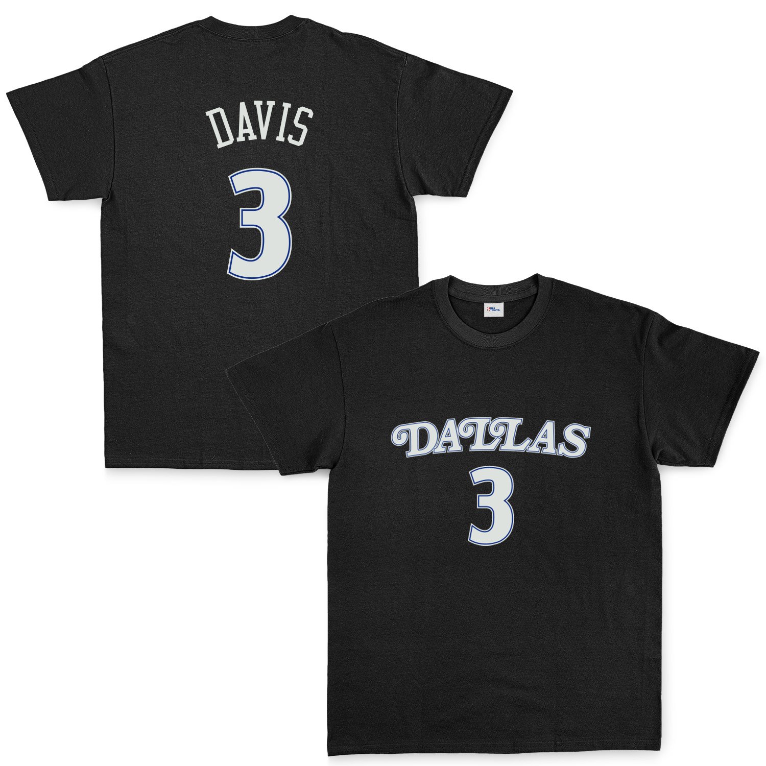 Anthony Davis 3 Dallas Forma Tişört M - Siyah