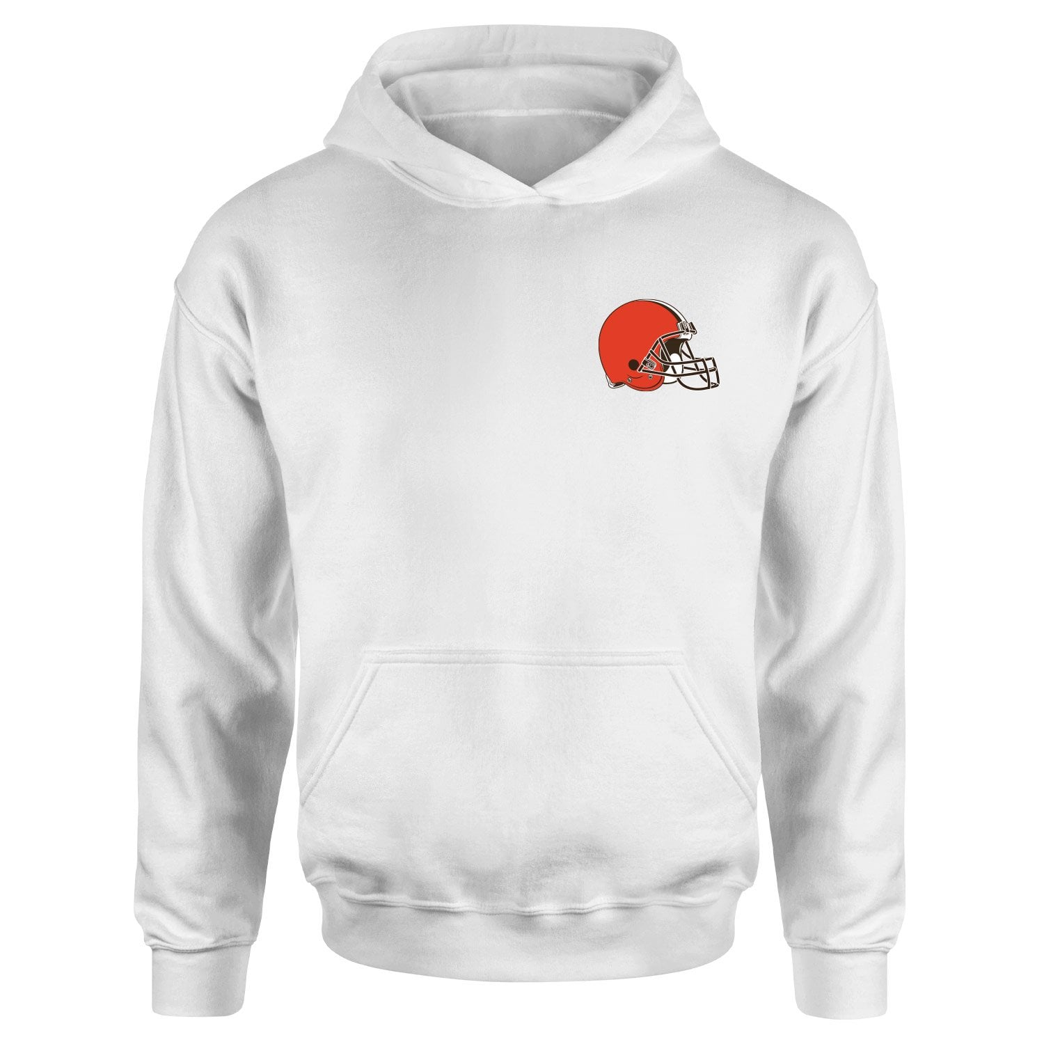 Cleveland Browns Hoodie L - Beyaz