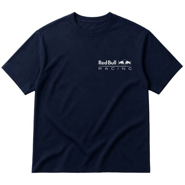 Red Bull Racing White Oversize Tişört L - İndigo Mavisi | OUTLET