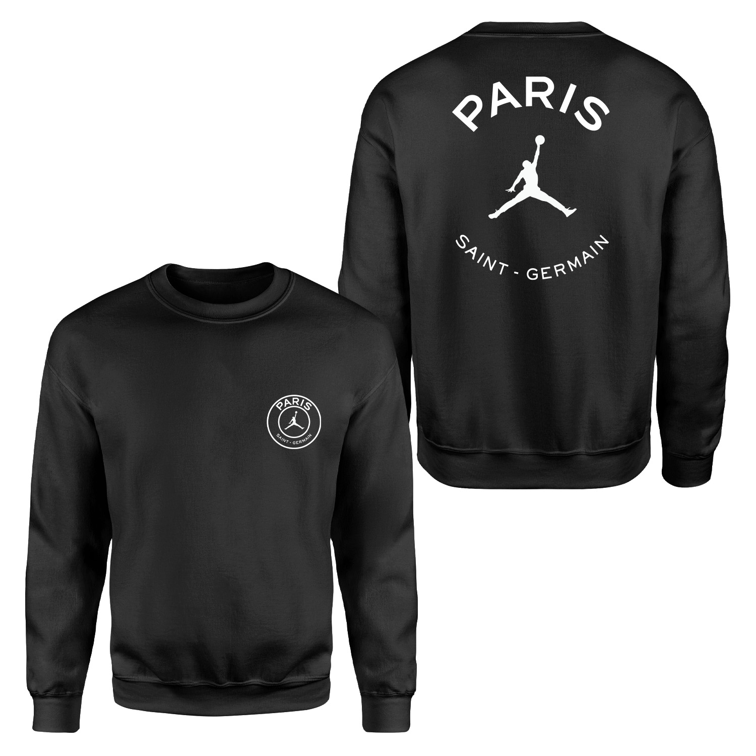 Air Jordan X Paris Saint Germain Sweatshirt M - Siyah