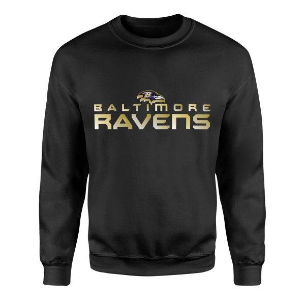 Baltimore Ravens Unleash the Ravens Sweatshirt M - Siyah
