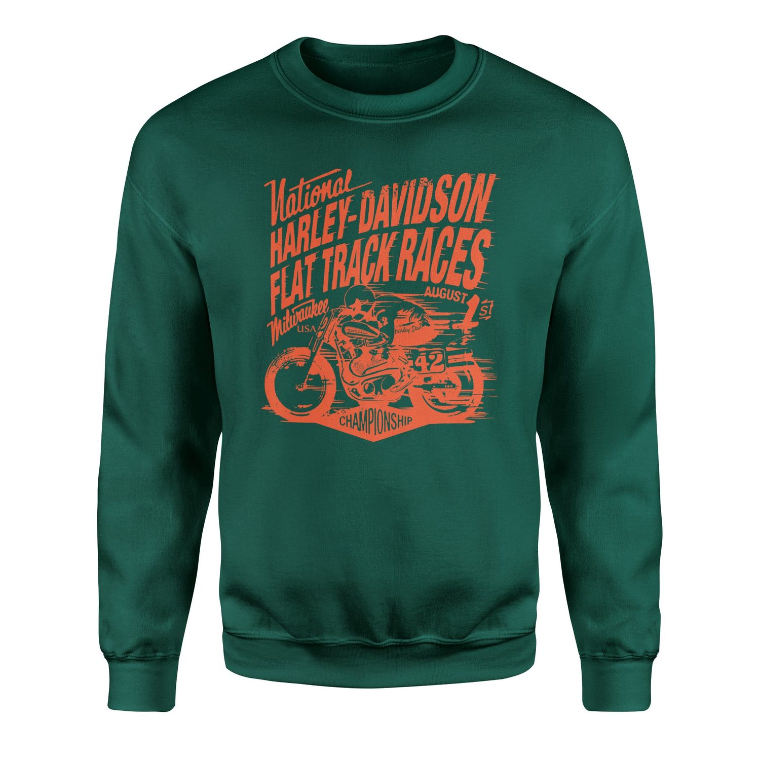 Harley-Davidson XIII Sweatshirt XL - Nefti Yeşili