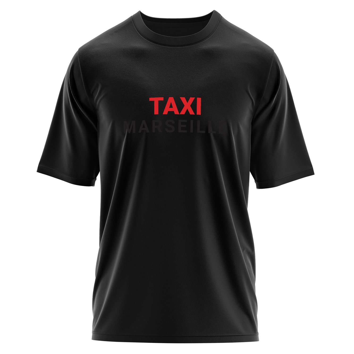 Taxi Marseille Oversize Tişört