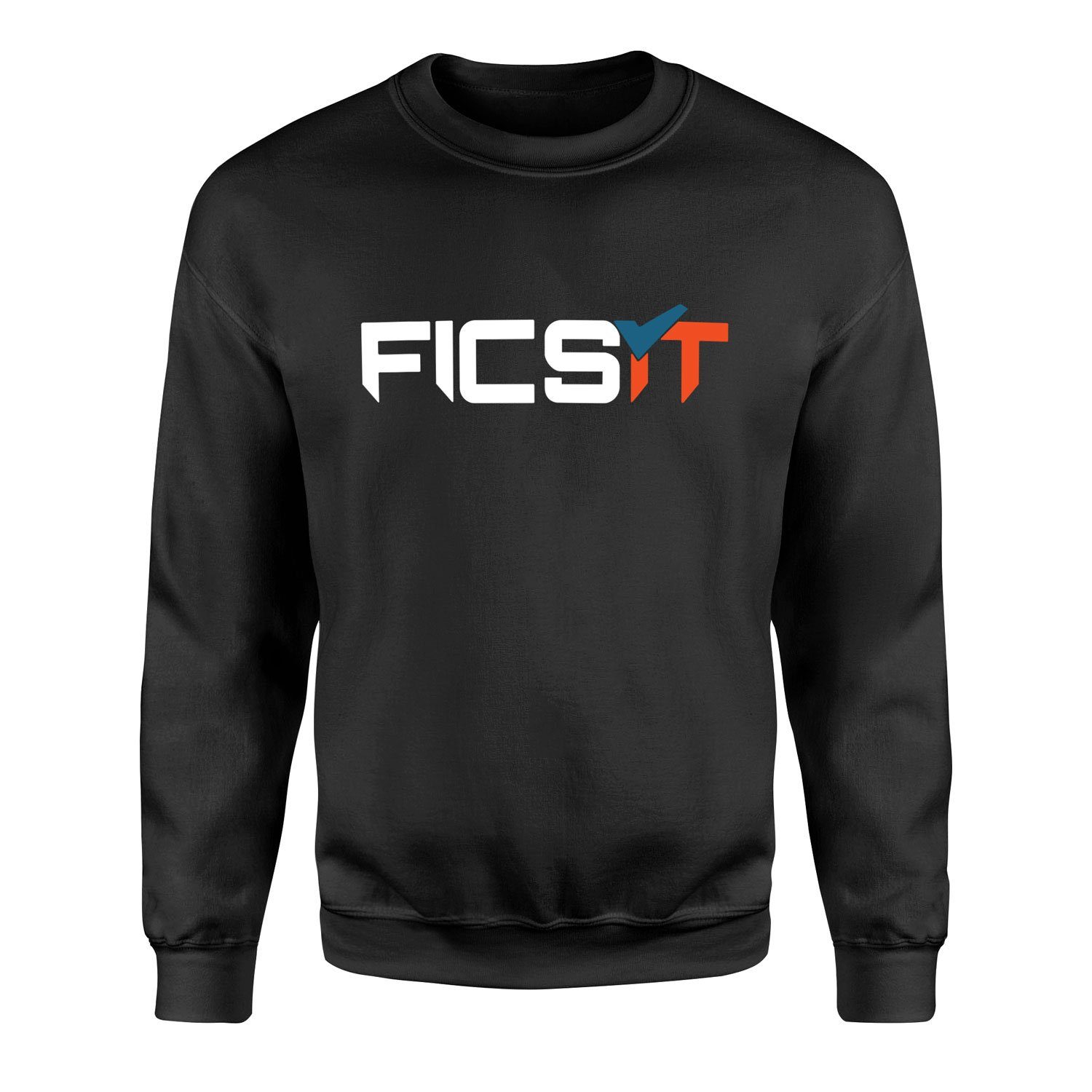 FICSIT Inc. | Satisfactory Sweatshirt L - Siyah