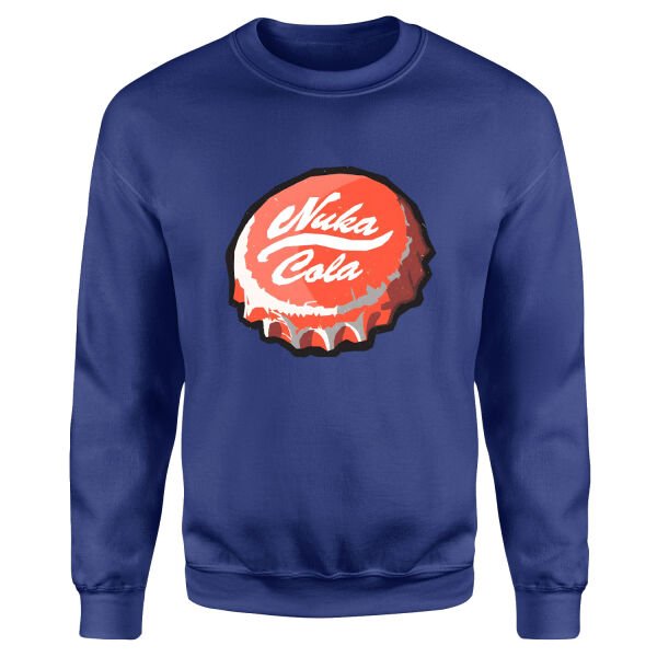 Nuka Cola Caps Sweatshirt XL - İndigo Mavisi