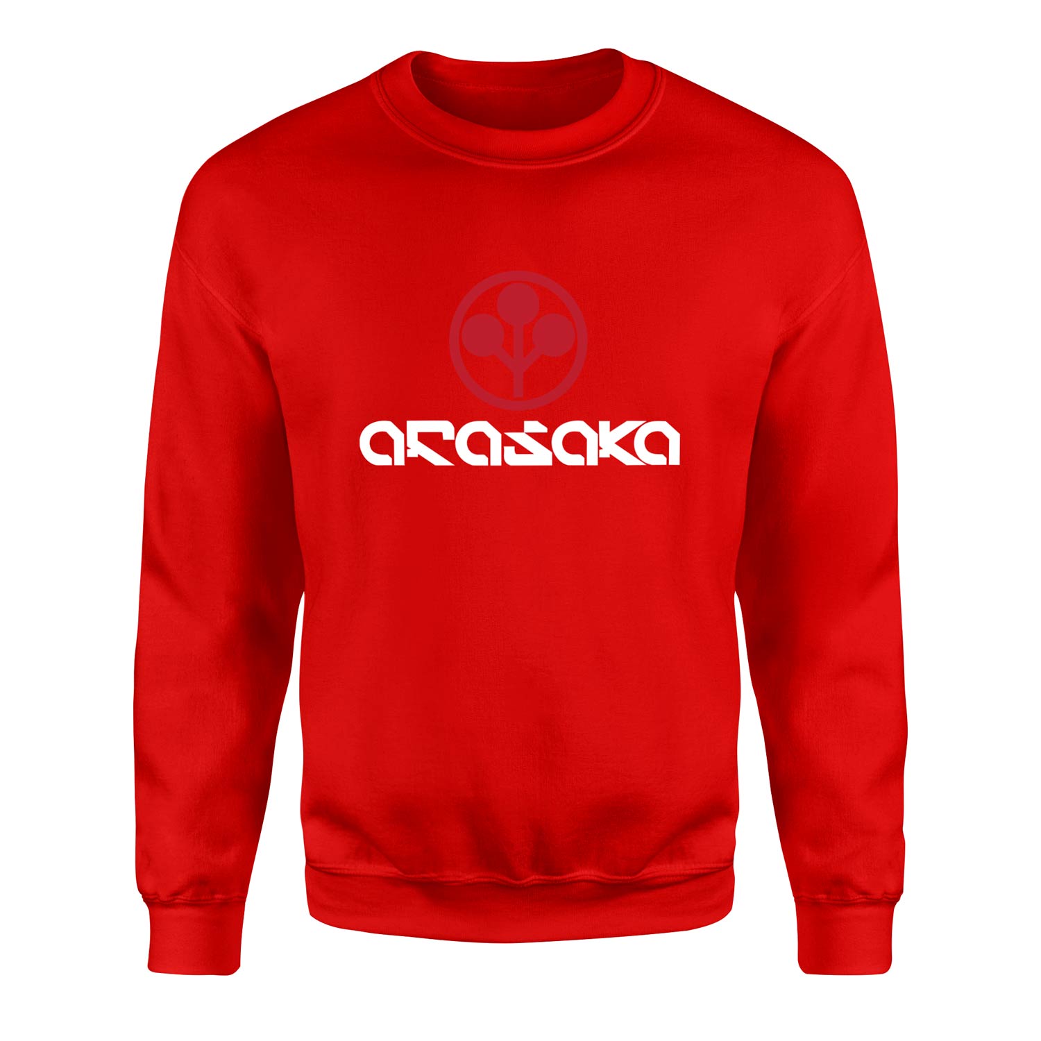 Arasaka | Cyberpunk Sweatshirt L - Kırmızı