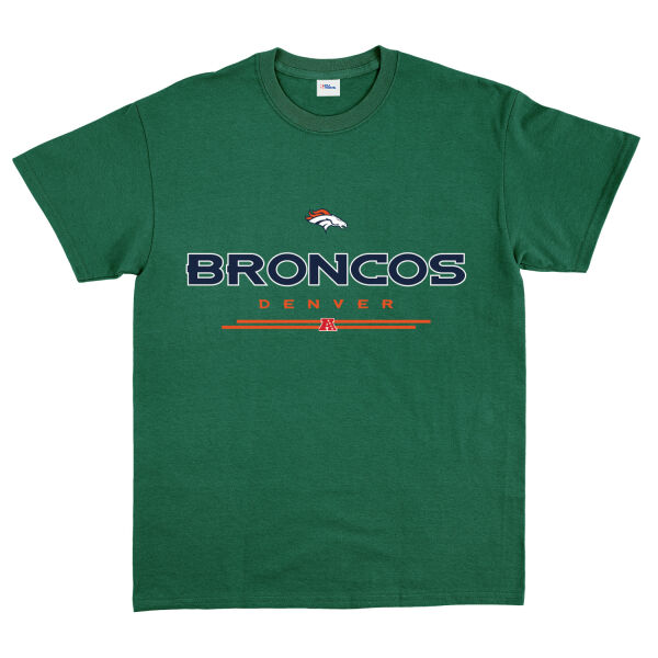 Denver Broncos AFC Tişört XL - Nefti Yeşili