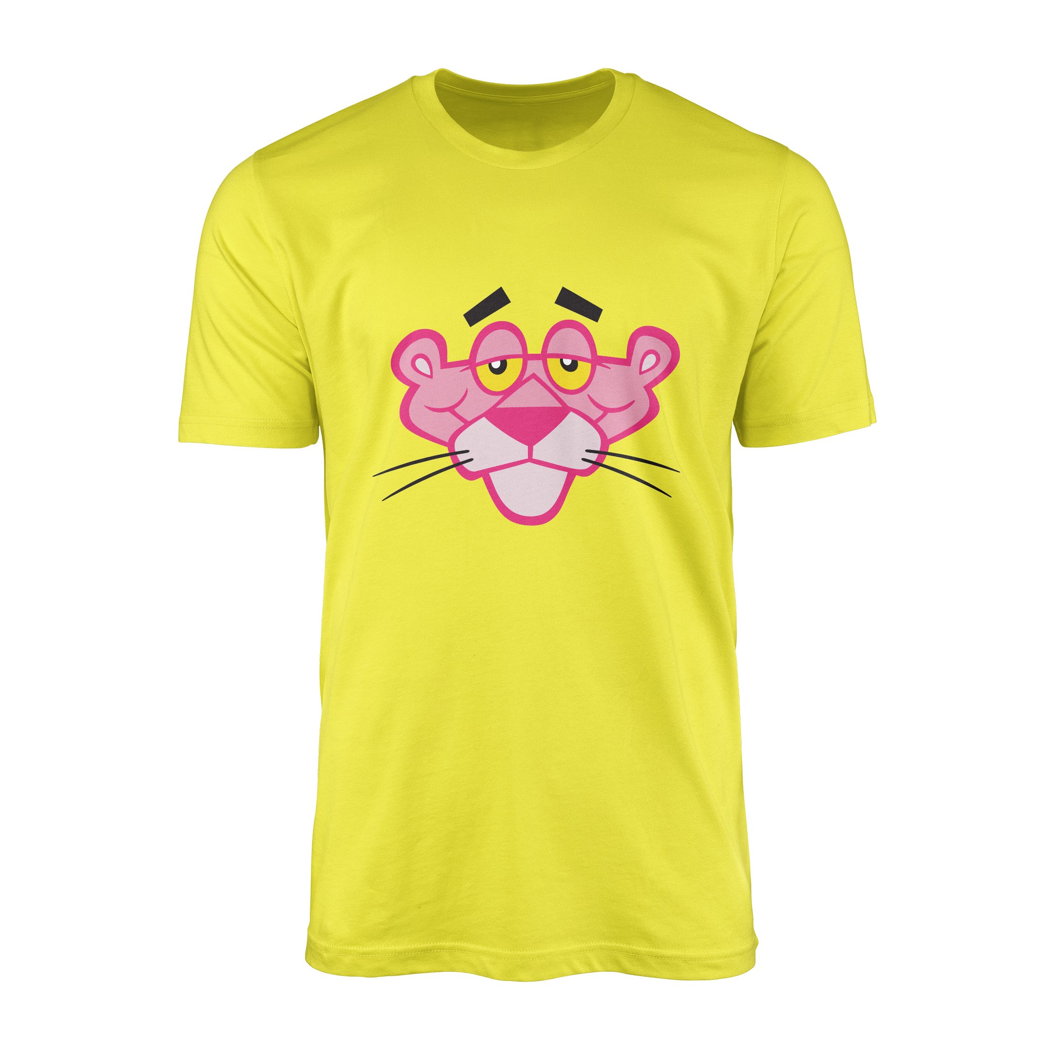 Cool & Classy | Pink Panther Tişört XL - Sarı