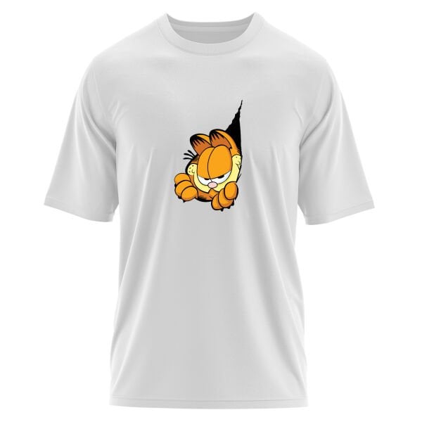 Garfield Tear Oversize Tişört