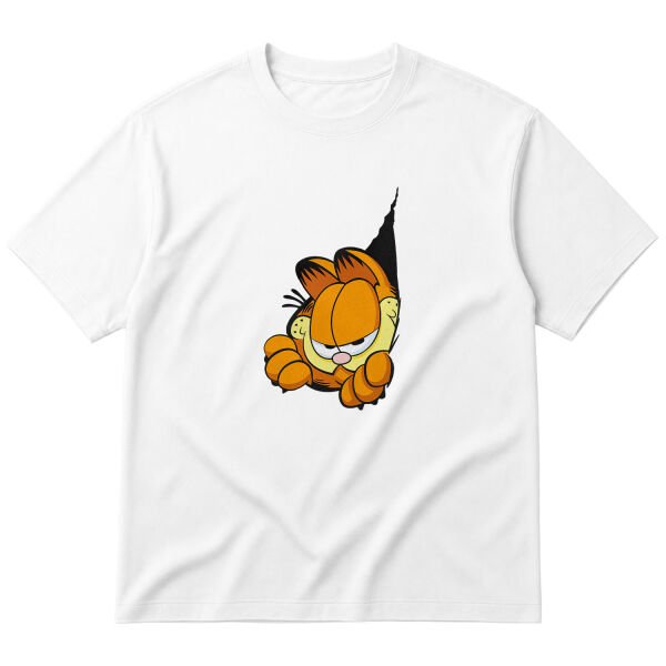 Garfield Tear Oversize Tişört