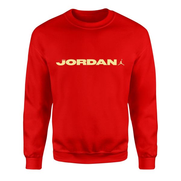 Air Jordan Soar High Sweatshirt S - Kırmızı