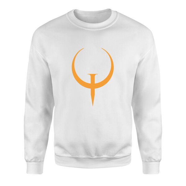 Quake Sweatshirt L - Beyaz
