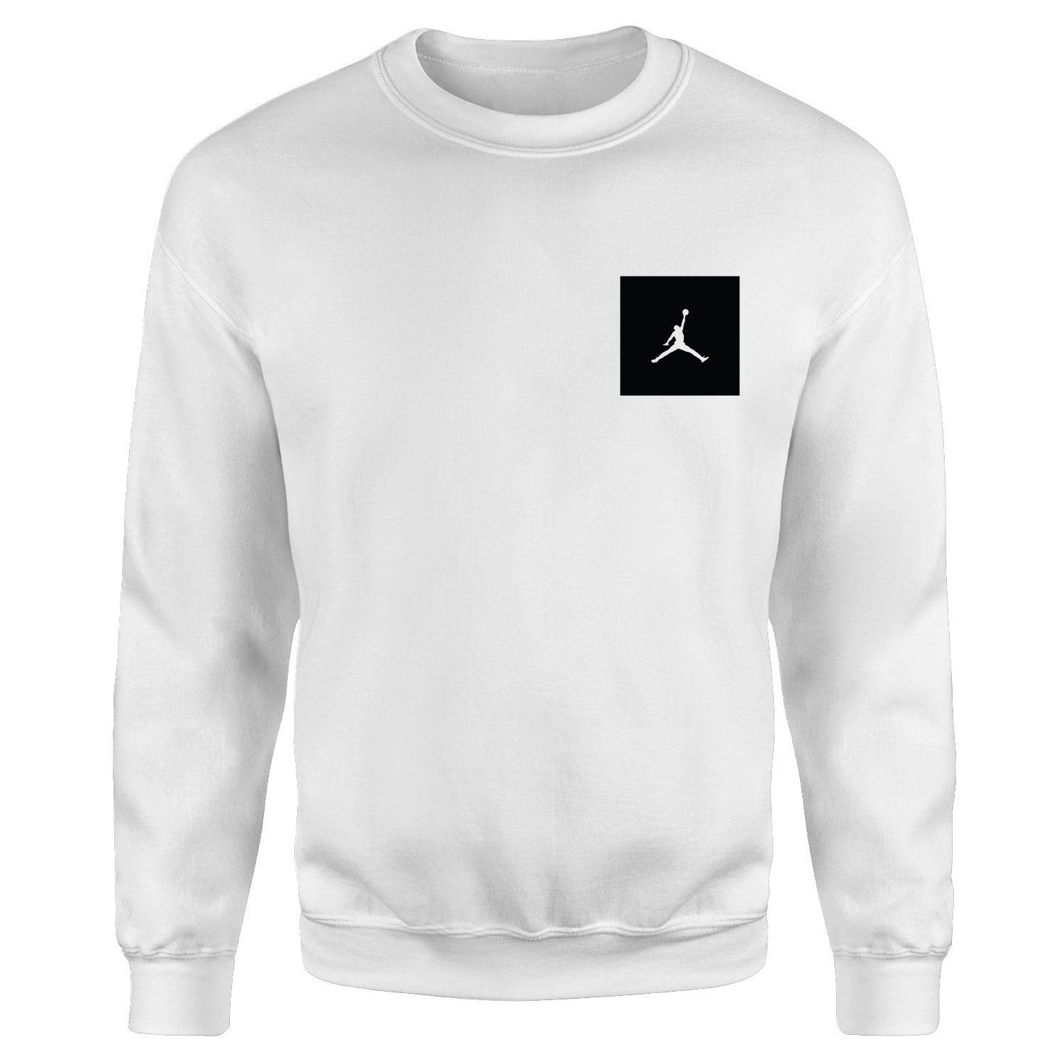 Air Jordan Black Patch Sweatshirt XXL - Beyaz